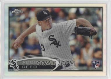 2012 Topps Chrome - [Base] - Refractor #166 - Addison Reed