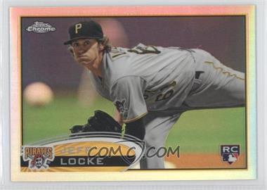 2012 Topps Chrome - [Base] - Refractor #176 - Jeff Locke