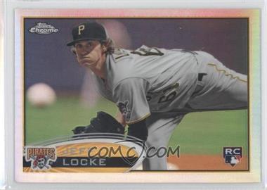 2012 Topps Chrome - [Base] - Refractor #176 - Jeff Locke