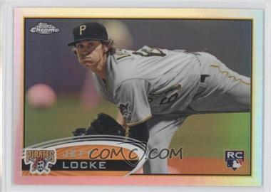 2012 Topps Chrome - [Base] - Refractor #176 - Jeff Locke