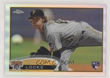 2012 Topps Chrome - [Base] - Refractor #176 - Jeff Locke