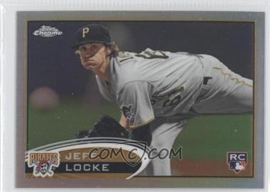 2012 Topps Chrome - [Base] - Refractor #176 - Jeff Locke