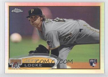 2012 Topps Chrome - [Base] - Refractor #176 - Jeff Locke