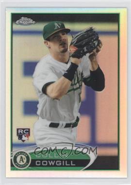2012 Topps Chrome - [Base] - Refractor #178 - Collin Cowgill