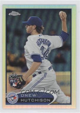 2012 Topps Chrome - [Base] - Refractor #193 - Drew Hutchison