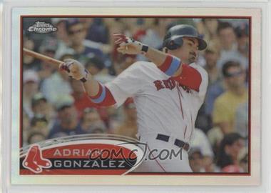 2012 Topps Chrome - [Base] - Refractor #20 - Adrian Gonzalez