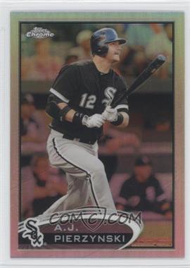 2012 Topps Chrome - [Base] - Refractor #204 - A.J. Pierzynski