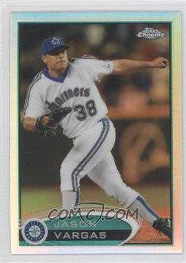 2012 Topps Chrome - [Base] - Refractor #218 - Jason Vargas