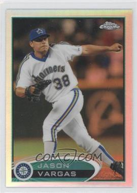 2012 Topps Chrome - [Base] - Refractor #218 - Jason Vargas