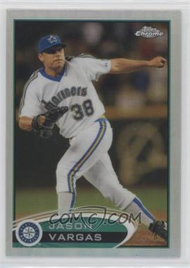 2012 Topps Chrome - [Base] - Refractor #218 - Jason Vargas