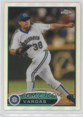 2012 Topps Chrome - [Base] - Refractor #218 - Jason Vargas