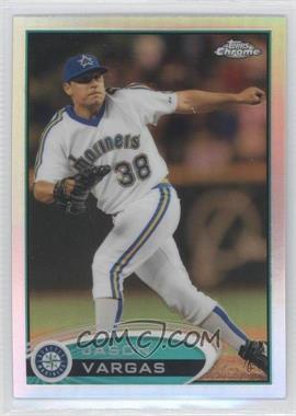 2012 Topps Chrome - [Base] - Refractor #218 - Jason Vargas