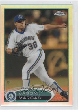 2012 Topps Chrome - [Base] - Refractor #218 - Jason Vargas