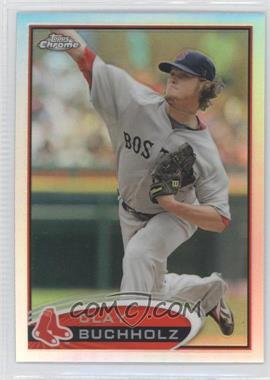 2012 Topps Chrome - [Base] - Refractor #23 - Clay Buchholz