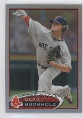 2012 Topps Chrome - [Base] - Refractor #23 - Clay Buchholz