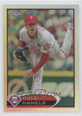 2012 Topps Chrome - [Base] - Refractor #36 - Cole Hamels