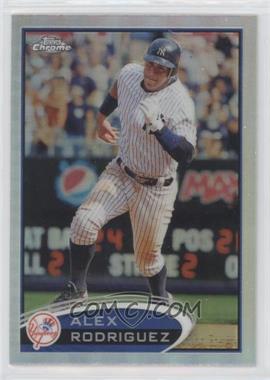 2012 Topps Chrome - [Base] - Refractor #49 - Alex Rodriguez