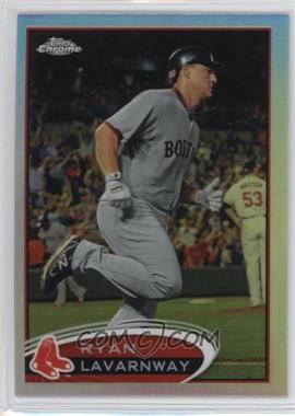 2012 Topps Chrome - [Base] - Refractor #5 - Ryan Lavarnway