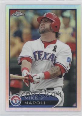 2012 Topps Chrome - [Base] - Refractor #56 - Mike Napoli