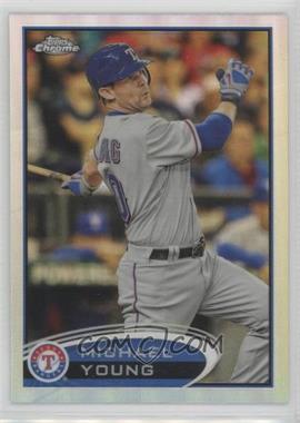 2012 Topps Chrome - [Base] - Refractor #68 - Michael Young