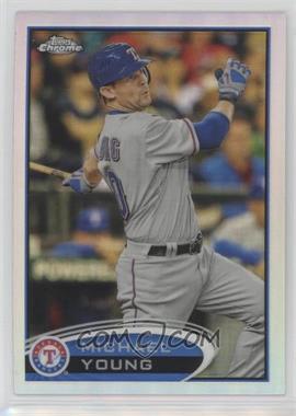 2012 Topps Chrome - [Base] - Refractor #68 - Michael Young