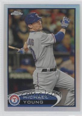 2012 Topps Chrome - [Base] - Refractor #68 - Michael Young