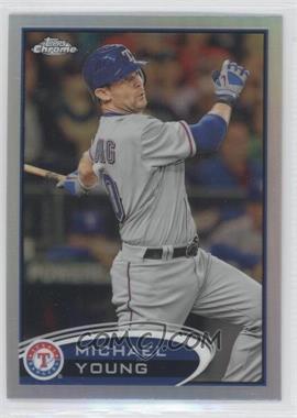 2012 Topps Chrome - [Base] - Refractor #68 - Michael Young