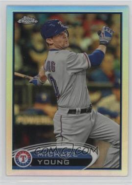 2012 Topps Chrome - [Base] - Refractor #68 - Michael Young