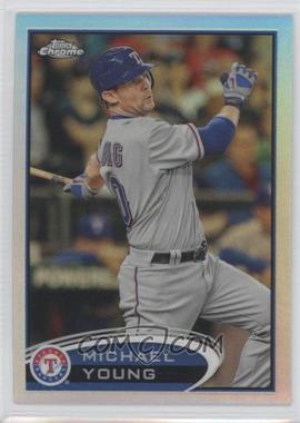 2012 Topps Chrome - [Base] - Refractor #68 - Michael Young