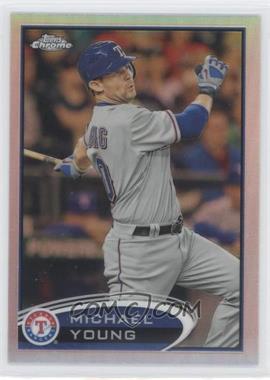 2012 Topps Chrome - [Base] - Refractor #68 - Michael Young