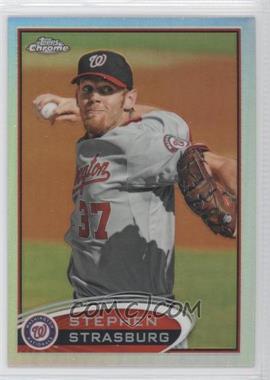 2012 Topps Chrome - [Base] - Refractor #70 - Stephen Strasburg