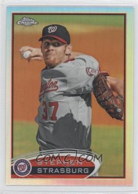 2012 Topps Chrome - [Base] - Refractor #70 - Stephen Strasburg