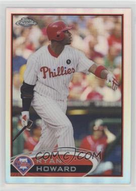 2012 Topps Chrome - [Base] - Refractor #71 - Ryan Howard