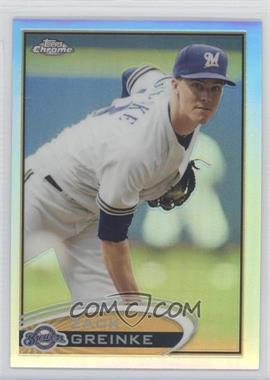 2012 Topps Chrome - [Base] - Refractor #76 - Zack Greinke