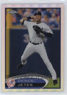 2012 Topps Chrome - [Base] - Refractor #84 - Derek Jeter