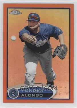 2012 Topps Chrome - [Base] - Retail Orange Refractor #101 - Yonder Alonso