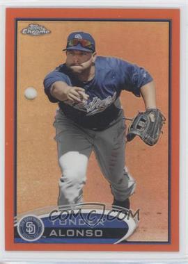 2012 Topps Chrome - [Base] - Retail Orange Refractor #101 - Yonder Alonso