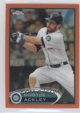 2012 Topps Chrome - [Base] - Retail Orange Refractor #107 - Dustin Ackley