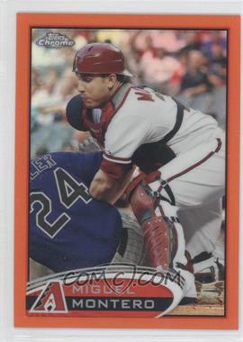 2012 Topps Chrome - [Base] - Retail Orange Refractor #111 - Miguel Montero