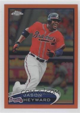 2012 Topps Chrome - [Base] - Retail Orange Refractor #12 - Jason Heyward