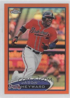 2012 Topps Chrome - [Base] - Retail Orange Refractor #12 - Jason Heyward