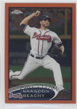 2012 Topps Chrome - [Base] - Retail Orange Refractor #122 - Brandon Beachy