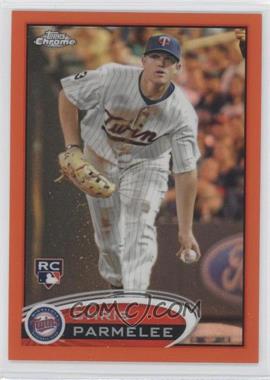 2012 Topps Chrome - [Base] - Retail Orange Refractor #162 - Chris Parmelee