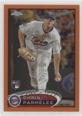 2012 Topps Chrome - [Base] - Retail Orange Refractor #162 - Chris Parmelee