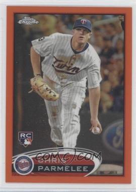 2012 Topps Chrome - [Base] - Retail Orange Refractor #162 - Chris Parmelee