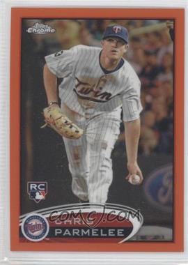 2012 Topps Chrome - [Base] - Retail Orange Refractor #162 - Chris Parmelee