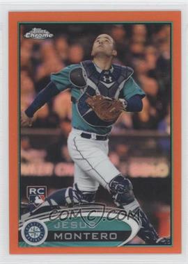 2012 Topps Chrome - [Base] - Retail Orange Refractor #170 - Jesus Montero