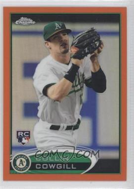 2012 Topps Chrome - [Base] - Retail Orange Refractor #178 - Collin Cowgill