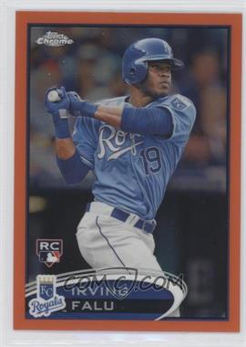 2012 Topps Chrome - [Base] - Retail Orange Refractor #200 - Irving Falu