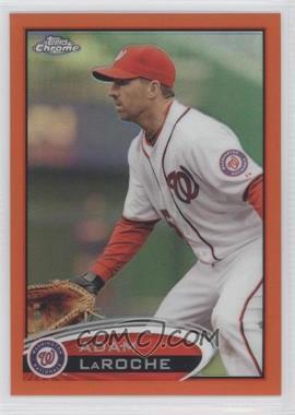 2012 Topps Chrome - [Base] - Retail Orange Refractor #211 - Adam LaRoche